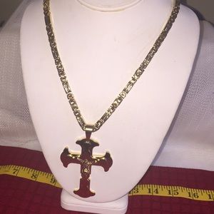 Nice 14 karat Gold chain pendant